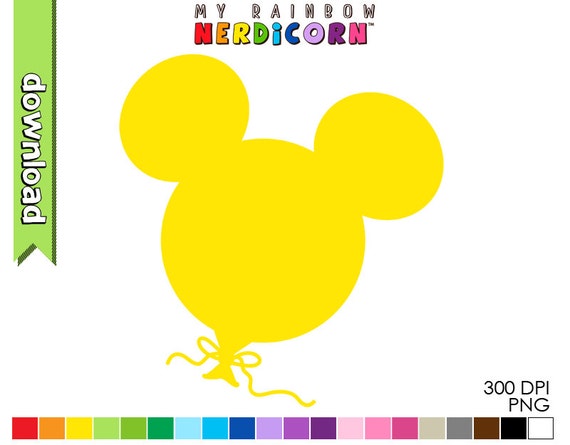 mickey mouse balloon clip art - photo #15