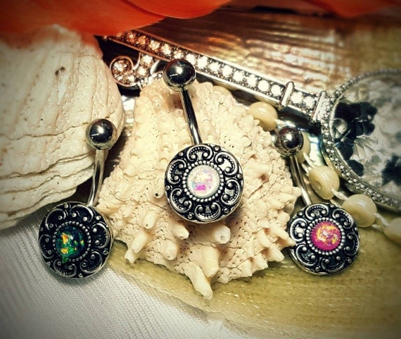 Glitter Acrylic Opal Pink White Black Silver Celtic Frame 14g Belly Button Naval Ring Curved Jewelry Piercing 10mm 316L Surgical Steel by ABodyJewelry steampunk buy now online Glitter Acrylic Opal Pink White Black Silver Celtic Frame 14g Belly Button Naval Ring Curved Jewelry Piercing 10mm 316L Surgical Steel by ABodyJewelry steampunk buy now online