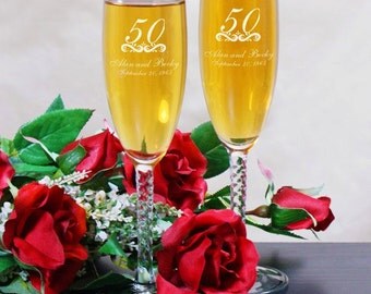 50th Anniversary Gift - 50th Anniversary Gift Ideas - 50th Anniversary Gifts For Parents - Present - Personalized Anniversary Gift - Custom