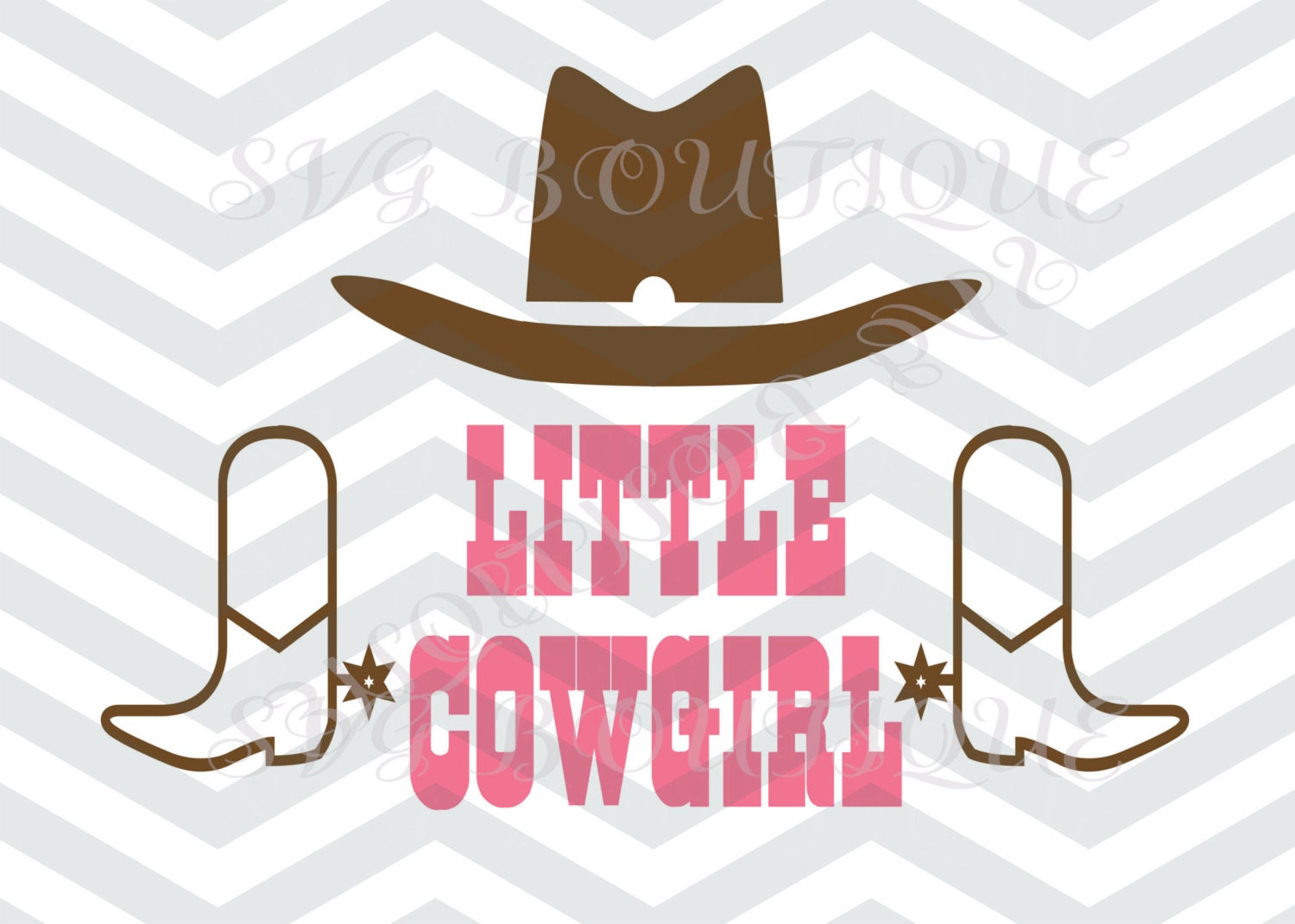 Download Little Cowgirl SVG File Baby Girl Cut File Cowoboy by SVGBoutique