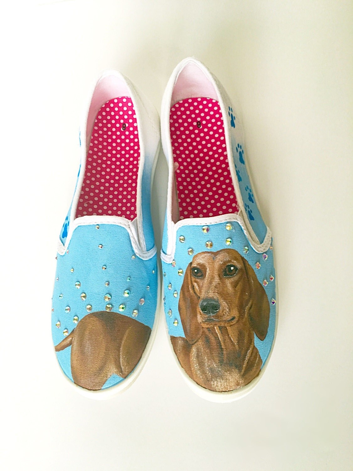 dog canvas shoes