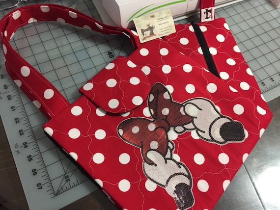 minnie mouse pencil organization coloring bag