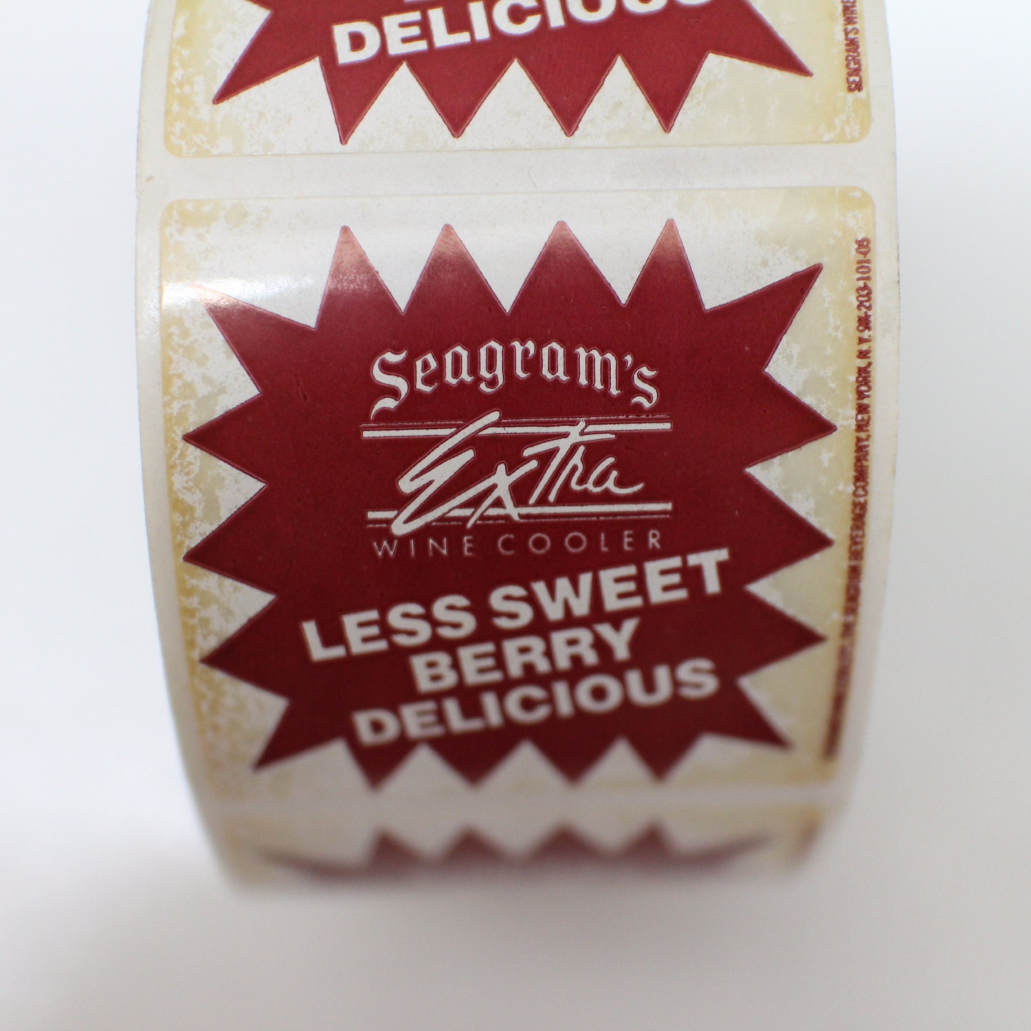 Vintage Seagram's Extra Wine Cooler Promotional Sticker