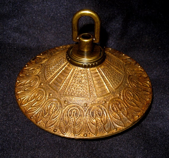 4 1/2 Fancy Solid Brass Chandelier Ceiling Canopy by canopystore