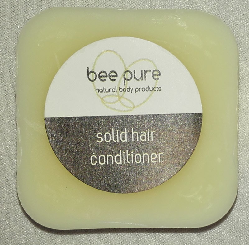 SOLID Hair conditioner x 1 convenient travel size BAR pure