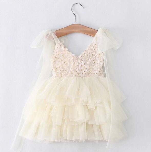 Ivory Tulle Dress