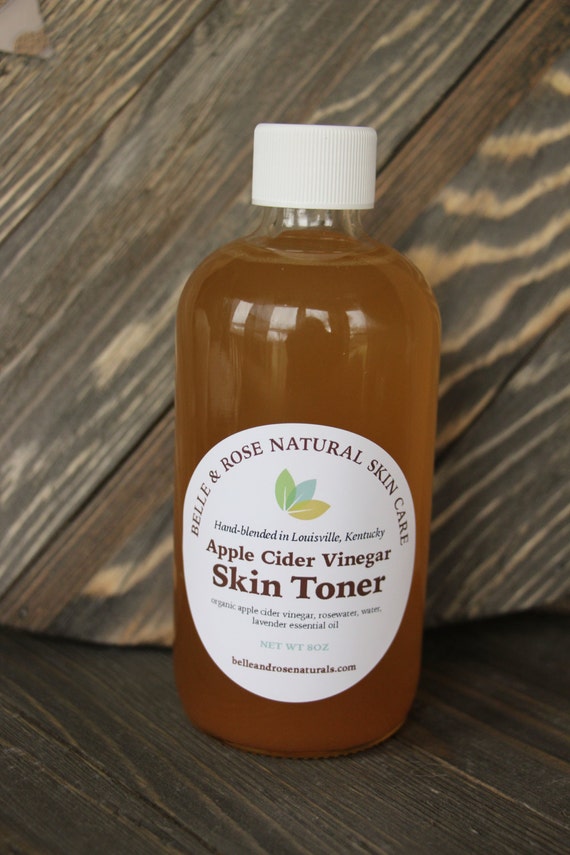 Organic Apple Cider Vinegar Toner with by BelleandRoseNaturals