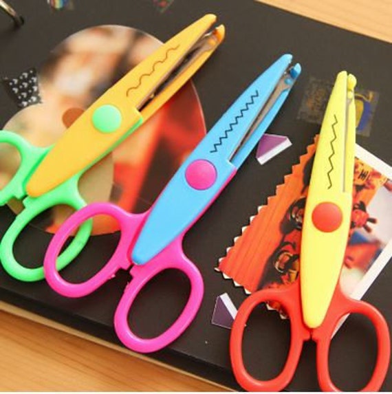 Set of 6 Decorative Pattern Scissors