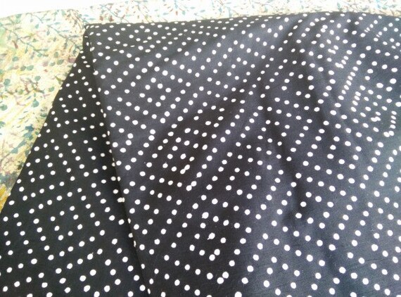 Items similar to Black And White Cotton Fabric on Etsy