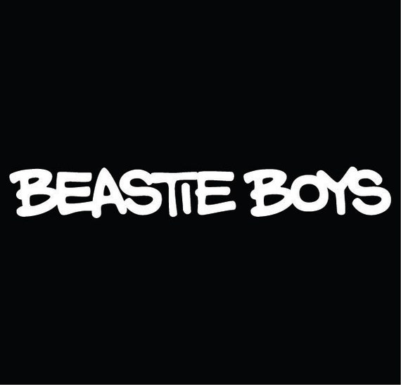 Beastie Boys decal vinyl window bumper car laptop by StickerShop24