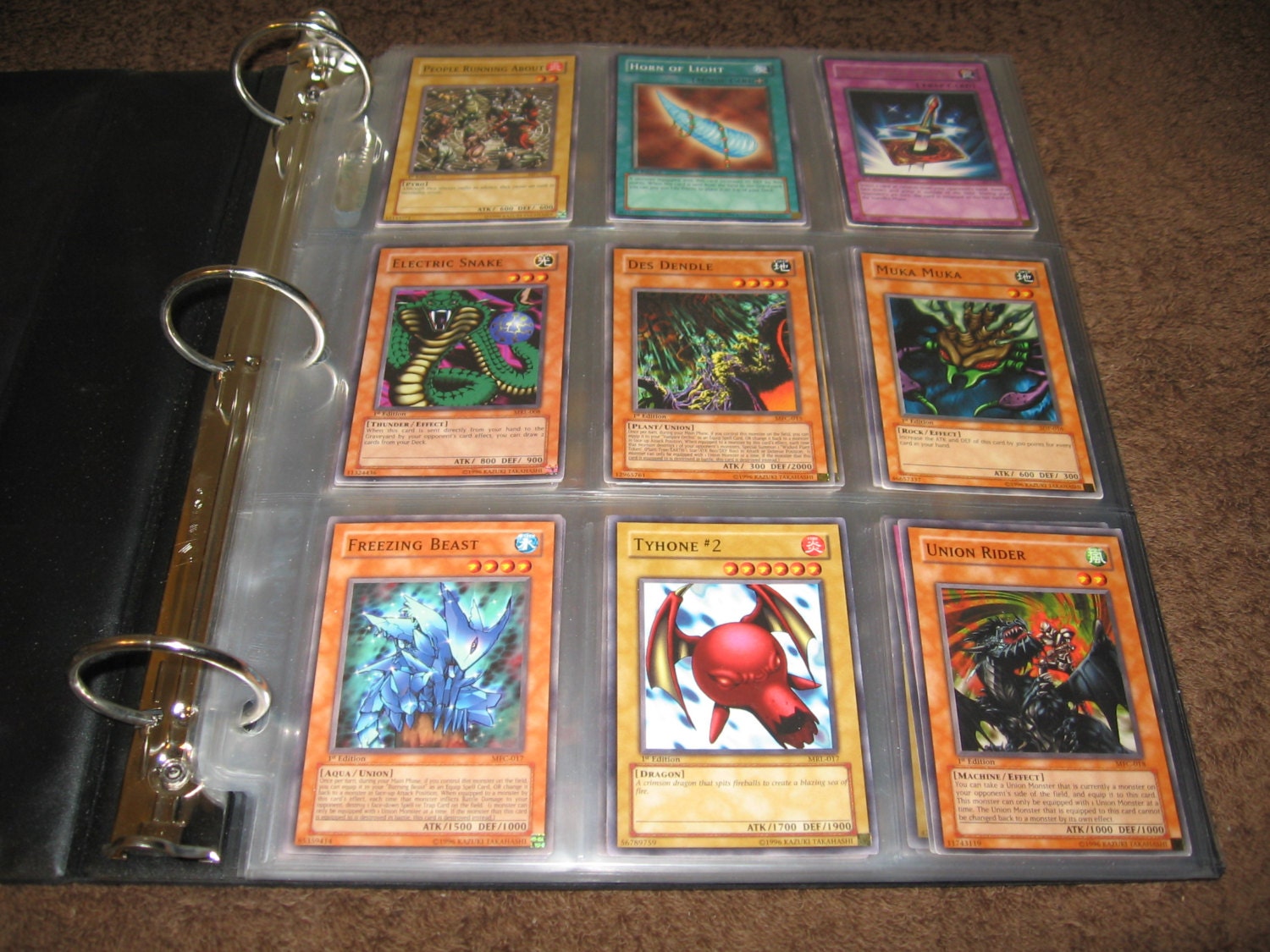 1996 yugioh cards value list