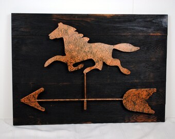 Weather Vane Horse Wall Hanging