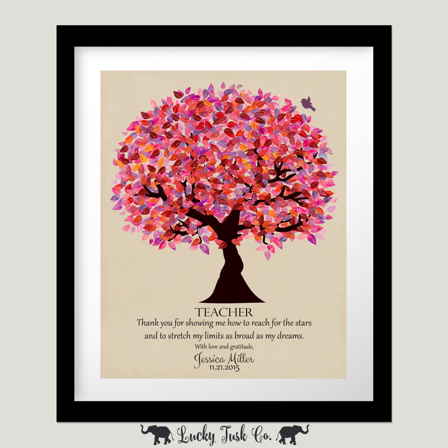 personalized gift for teacher mentor end of school year personalized gift for teacher mentor end of school year