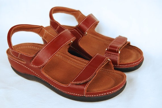 Leather sandal leather sandals biocomfort footbed biolife