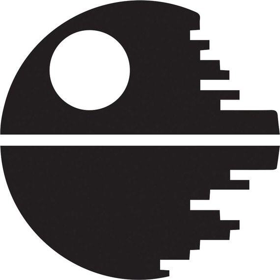 items-similar-to-star-wars-death-star-silhouette-die-cut-vinyl-sticker