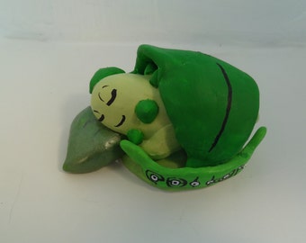 chikorita sleeping