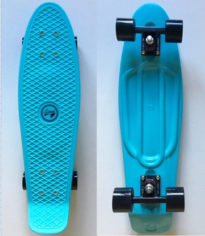 27Cruiser Skateboard Blue Board LMAI Complete Skateboard