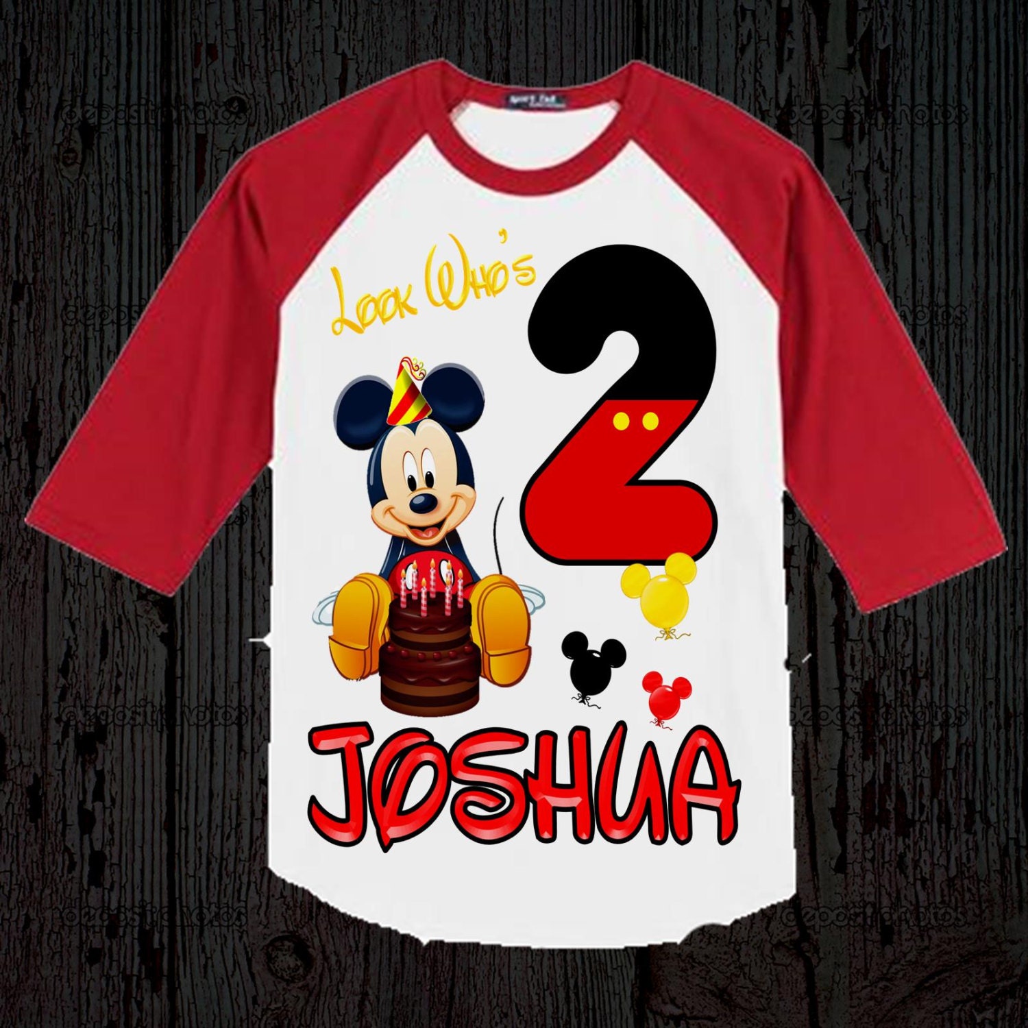 Mickey Mouse Birthday Shirt