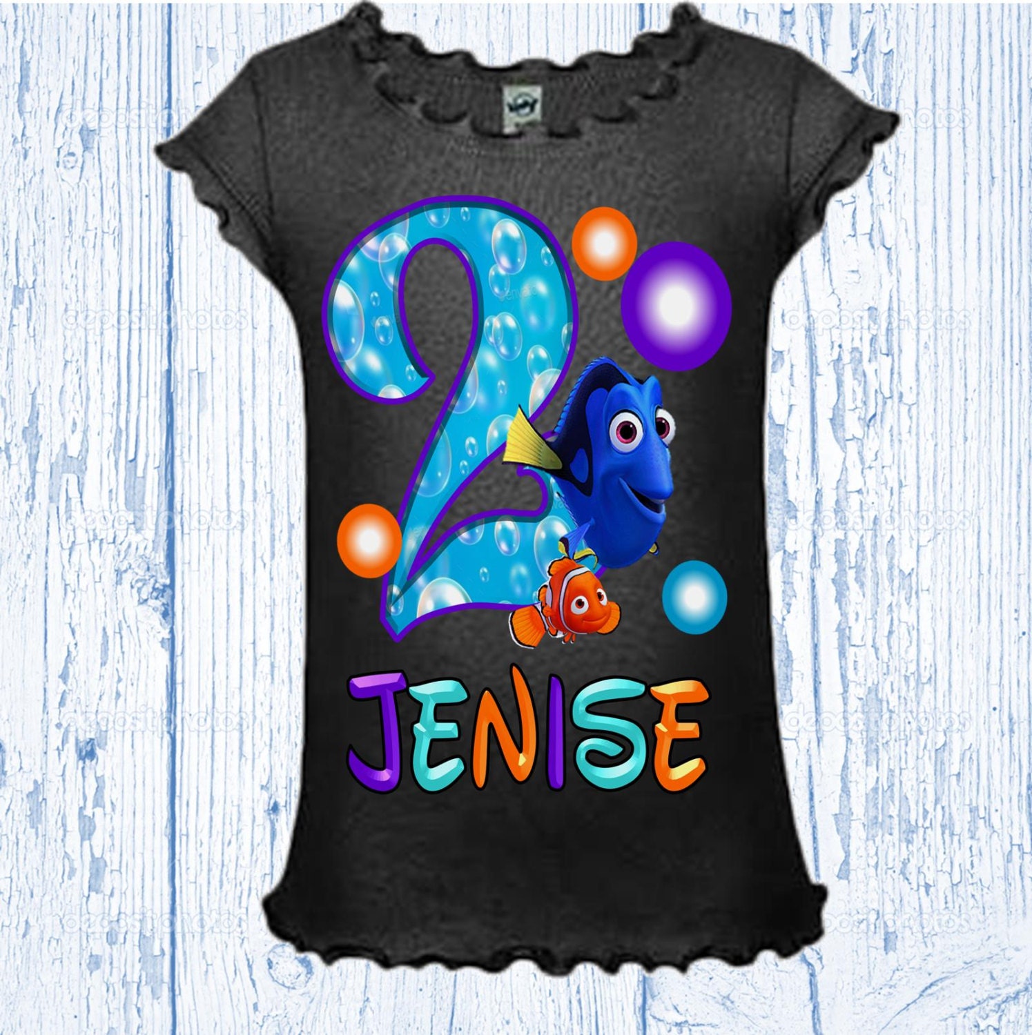 dory birthday shirt