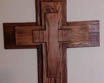 hand made wooden cross