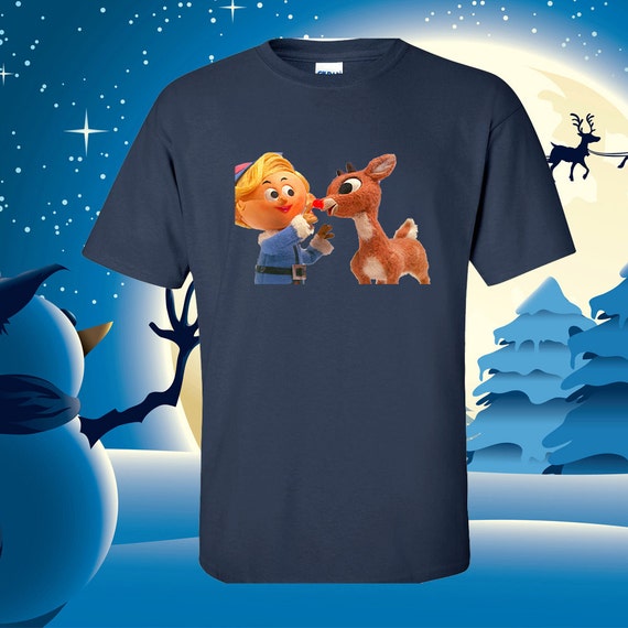 rudolph boob shirt