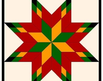 Ohio star quilt | Etsy
