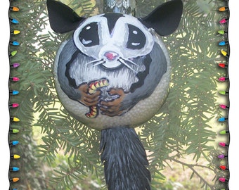 Custom Sugar Glider Christmas Ornament