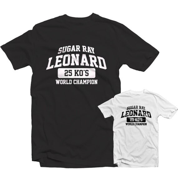 sugar ray leonard t shirt