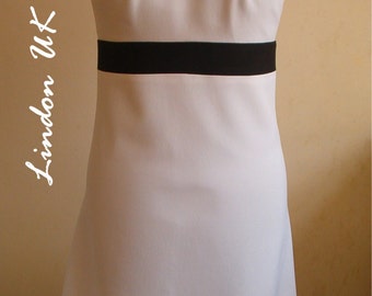 stripped black and white pencil skirts for women