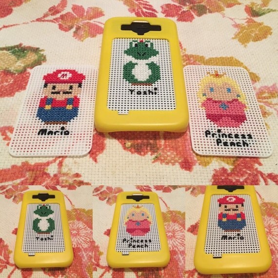 Super Mario Samsung Galaxy Case by FangirlinStitches on Etsy