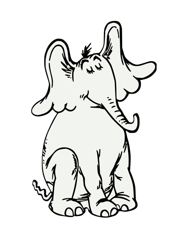 Free Free 50 Horton Elephant Svg SVG PNG EPS DXF File