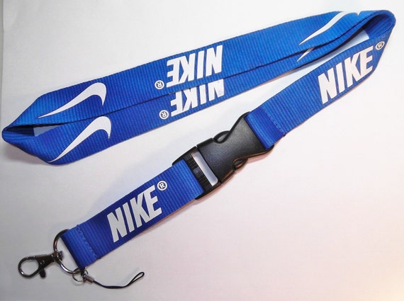 white nike lanyard
