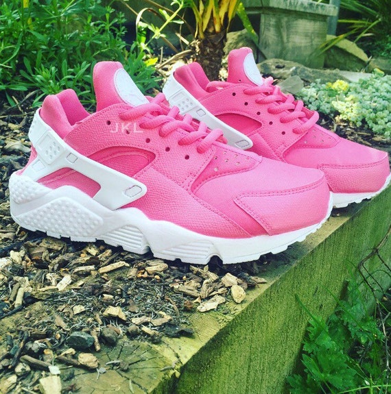 nike huarache pink mens