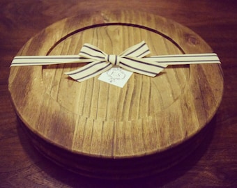 Wooden chargers for sale