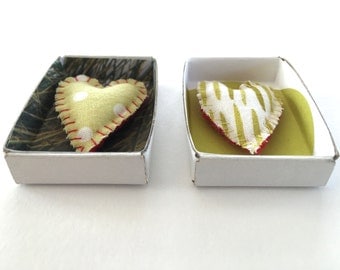 Heart Diorama, Matchbox Diorama, Matchbox Art, Valentine's Day Present, Small Present