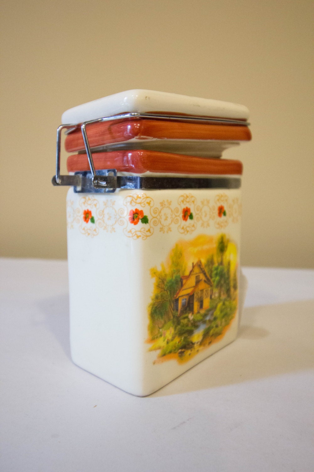 Ceramic Tea Caddy