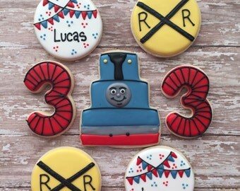 Thomas The Train Cookies (1 dozen)