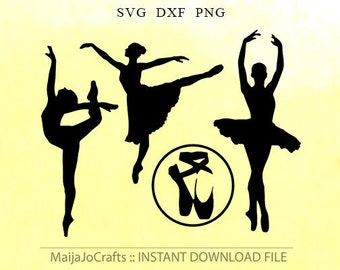 Ballerina SVG Gymnastic svg Gymnastics svg DXF Ballet Svg Files, Vinyl Project Files For Silhouette, Ballet Cut Files Cricut downloads