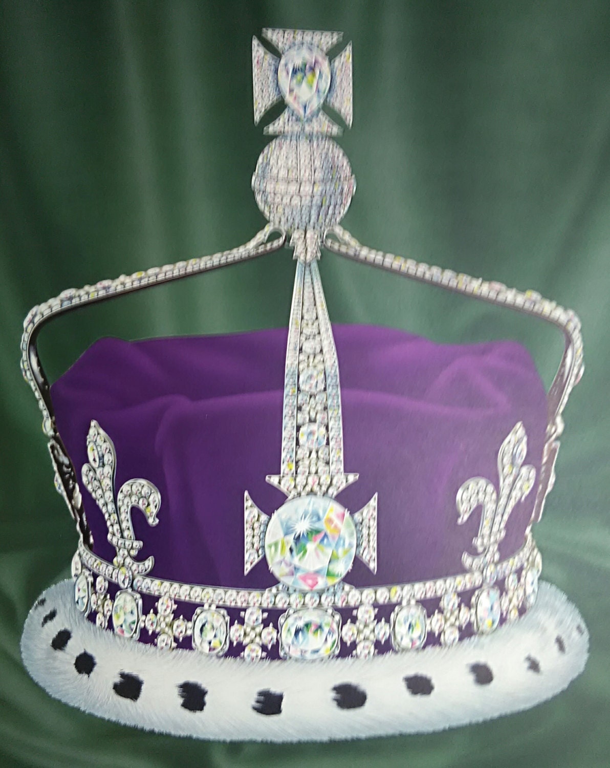 Crown Jewels Book Regalia Royal Ornament Book by