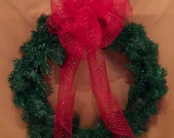 LARGE DECO BOWS 3 Colors Ideal For Outdoor Events And Holiday Decoration