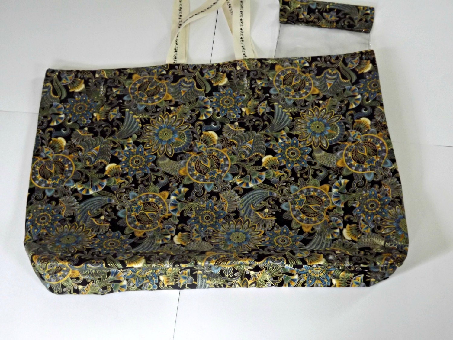 Rotary cutter mat board tote by TheSkippit on Etsy