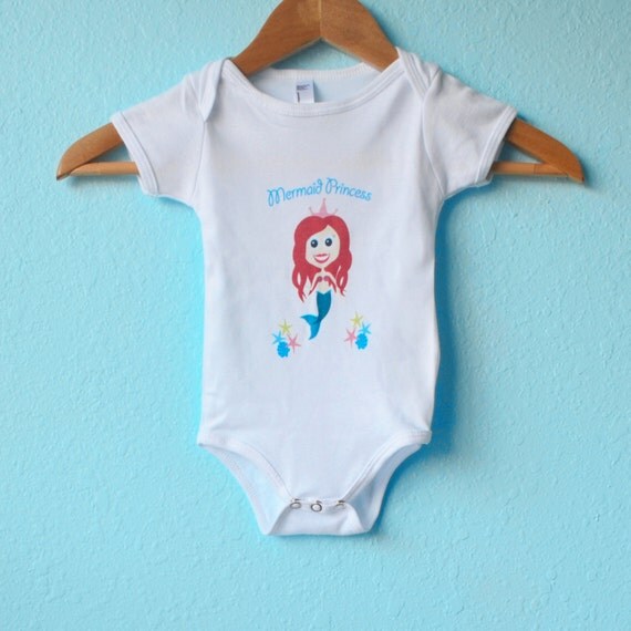 Mermaid Princess Onesie by BlueDivide on Etsy