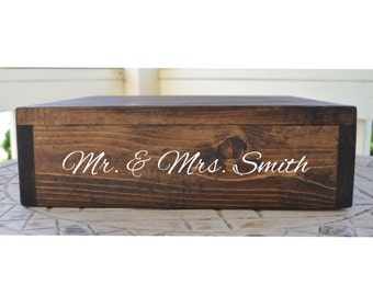 20"x20" Rustic Cake Stand, Custom Cake Stand, Rustic Wedding, Box Cake Stand, Wooden Cake Stand, Country Wedding, Fall Wedding, Wedding Cake