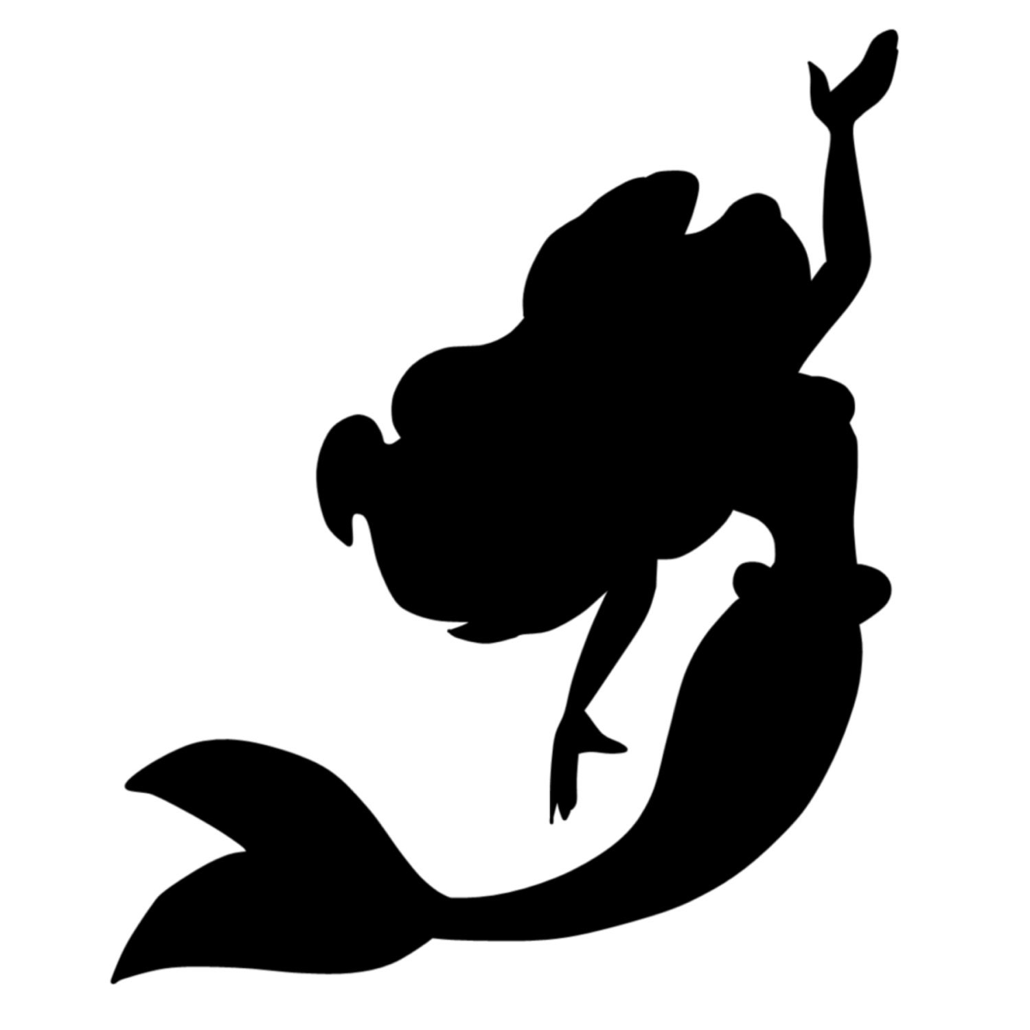 Free Free 156 Stencil Mermaid Silhouette Svg SVG PNG EPS DXF File