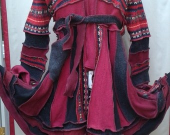 Items similar to Unisex Elven coat, tunic,garment of cashmere with ...
