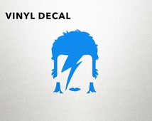 thumbnail image 2 of David Bowie Ziggy Stardust Car Window Sticker – Vinyl Decal Made In UK 2 of 6