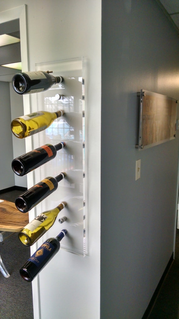 acrylic wine rack