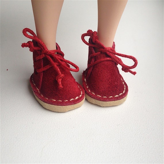 Blythe Shoes Blythe boots Red