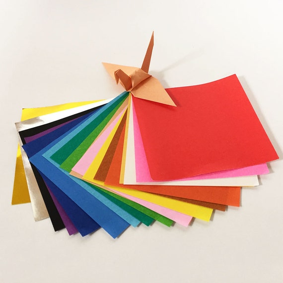 Origami Paper Sheets Colored Paper Assortment 500 3