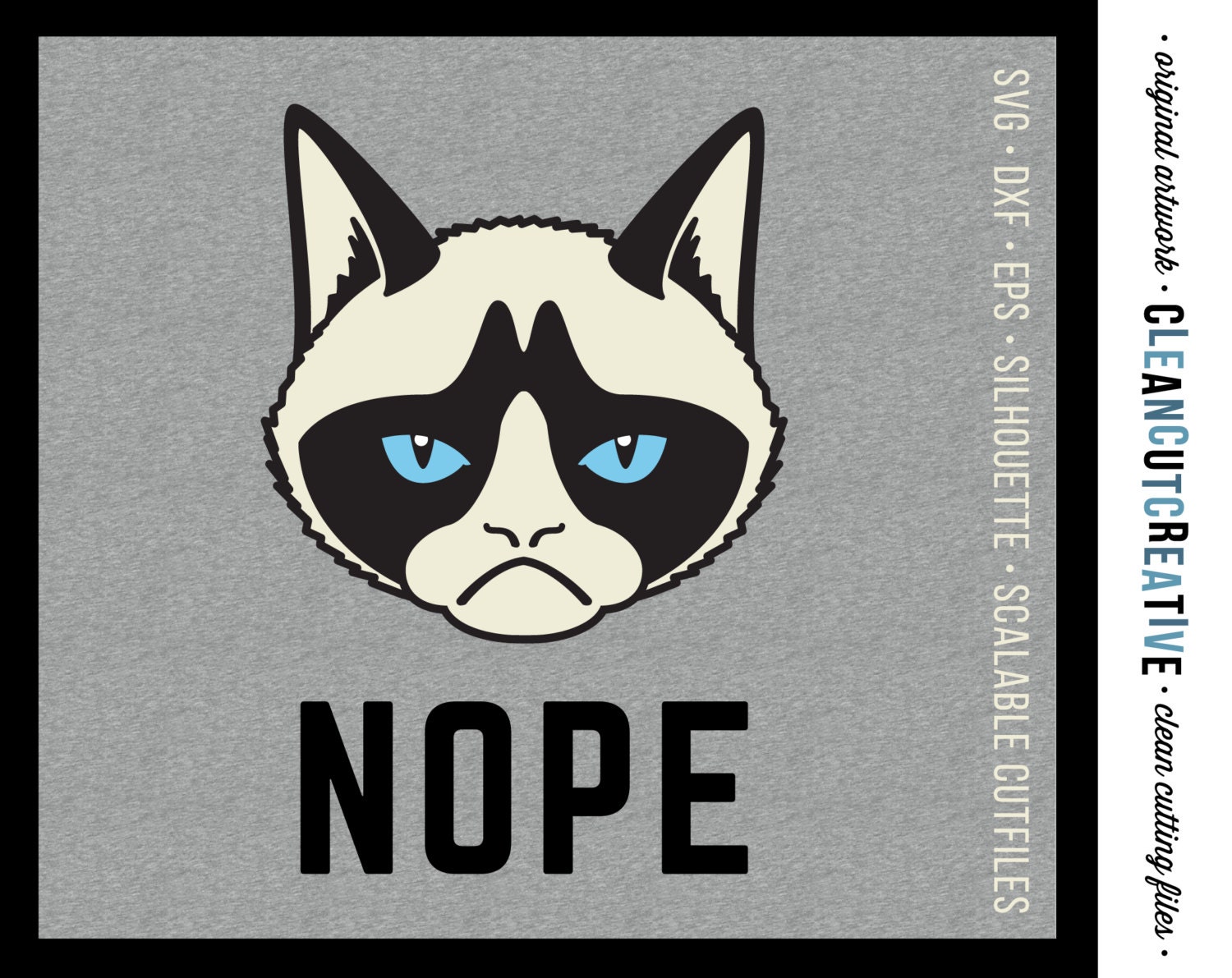 Download SVG Grumpy Cat svg Funny svg funny quote svg cat svg nope svg